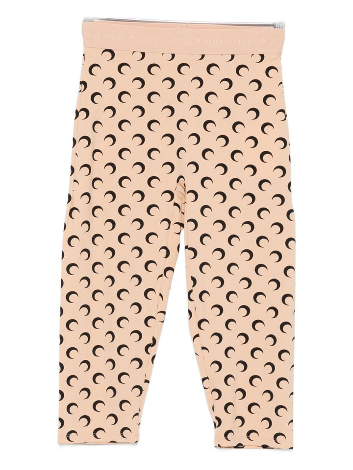 Marine Serre
Pantaloni Capri in jersey riciclato Moon