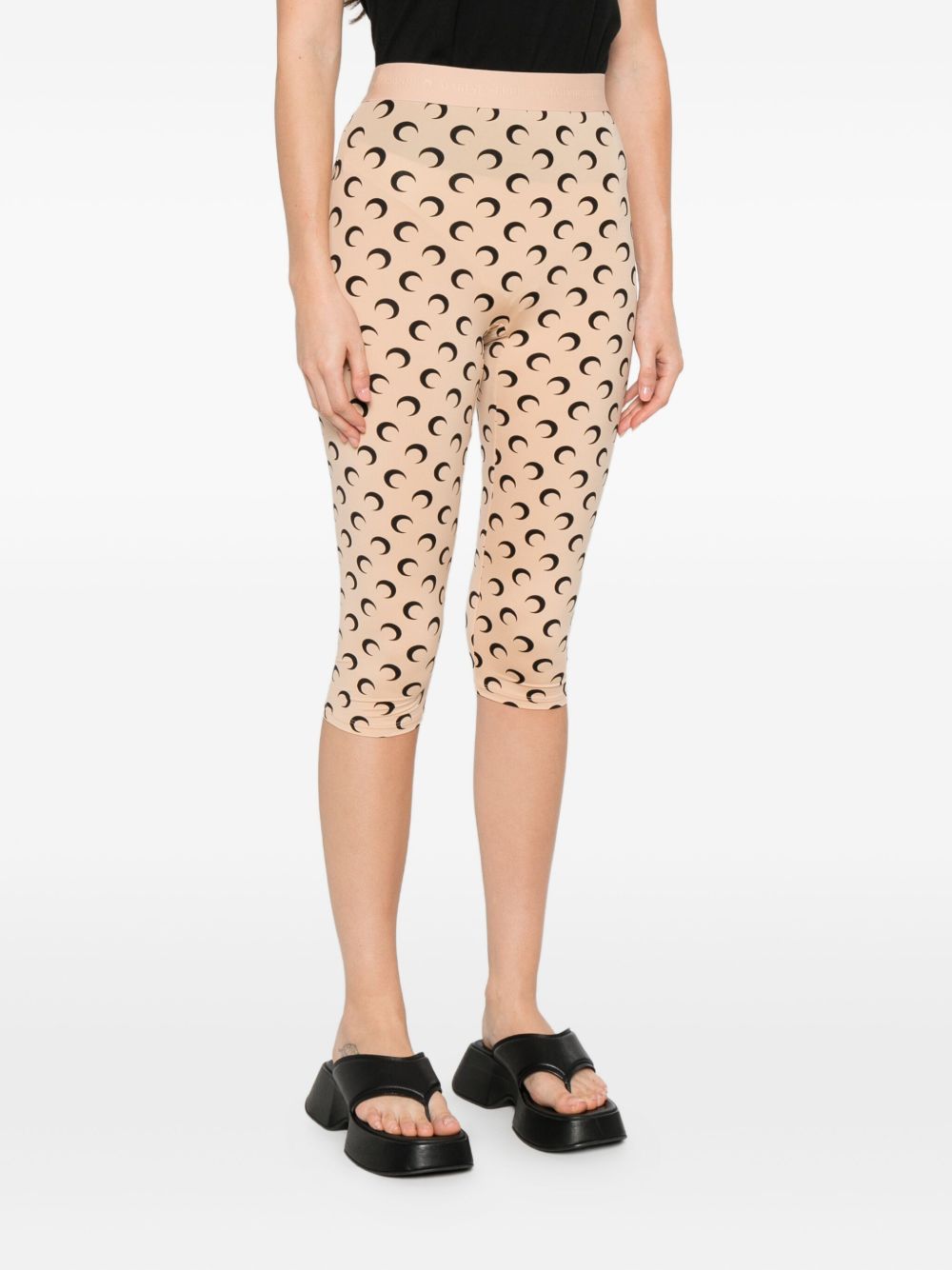 Marine Serre
Pantaloni Capri in jersey riciclato Moon