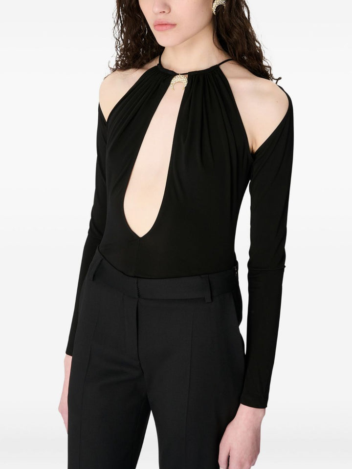 Marine Serre Body drappeggiato