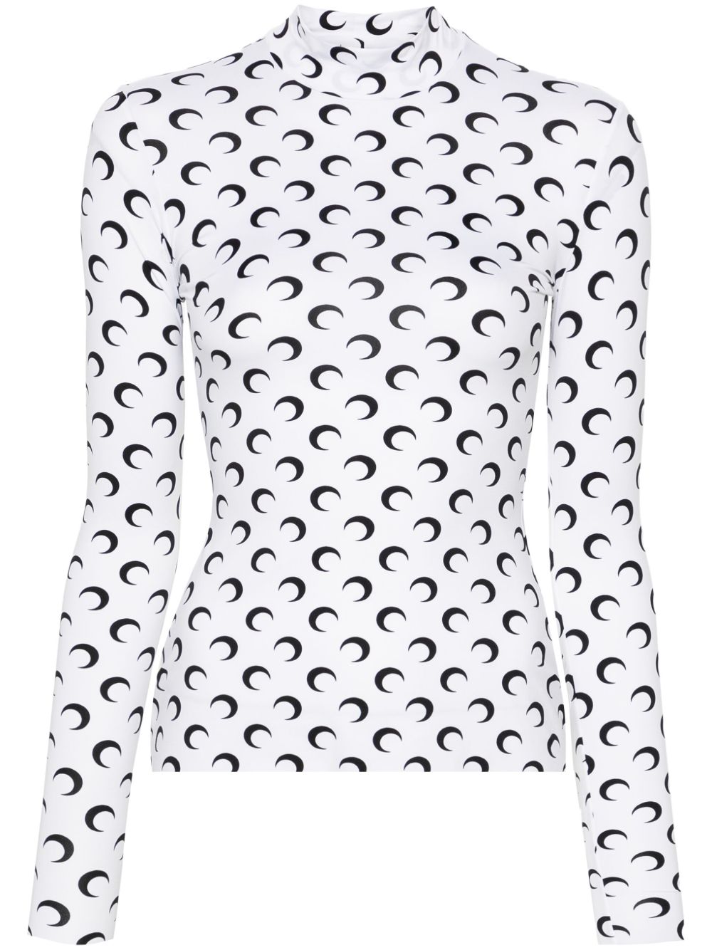 Marine Serre T-shirt con stampa