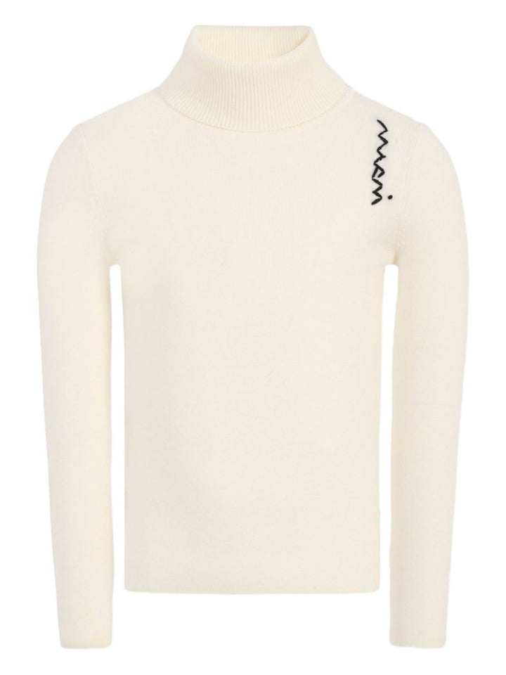 Marni Kids
Top a collo alto con motivo a zig-zag