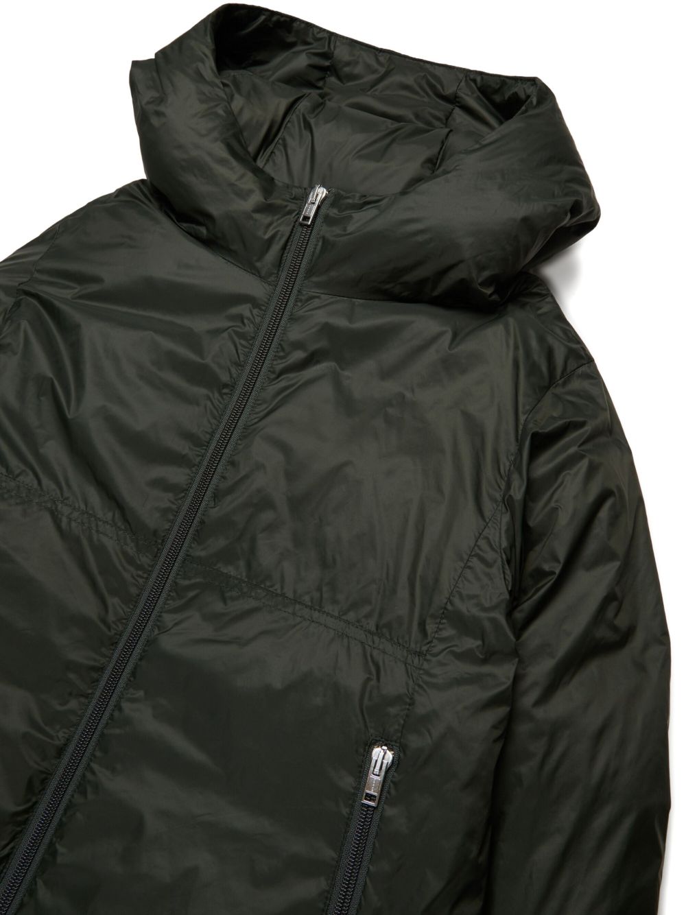 Marni Kids
Parka lungo nero con cappuccio.