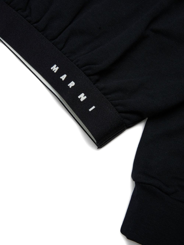 Marni Kids
Felpa nera con cappuccio