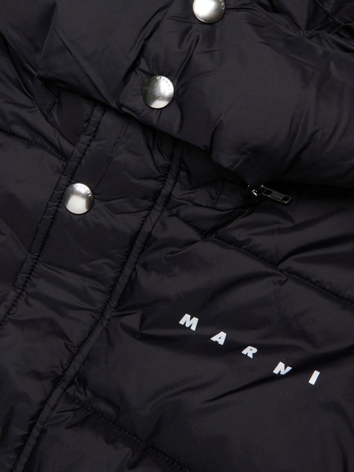 Marni Kids
Giubbotto parka nero con cappuccio