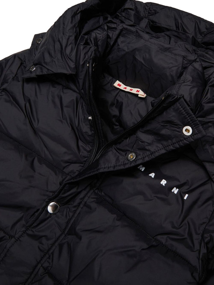 Marni Kids
Giubbotto parka nero con cappuccio