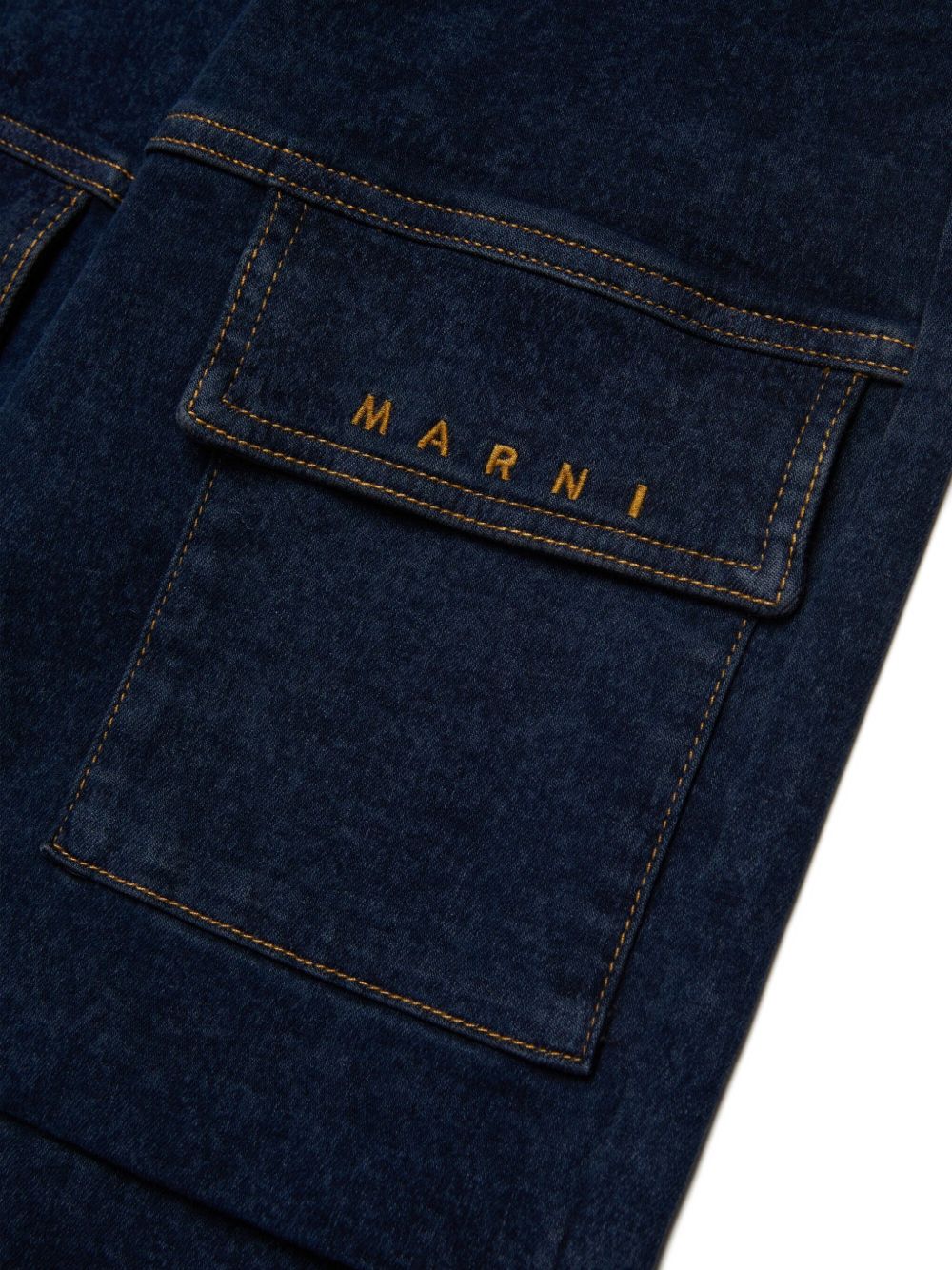 Marni Kids
Pantaloni denim con ricamo