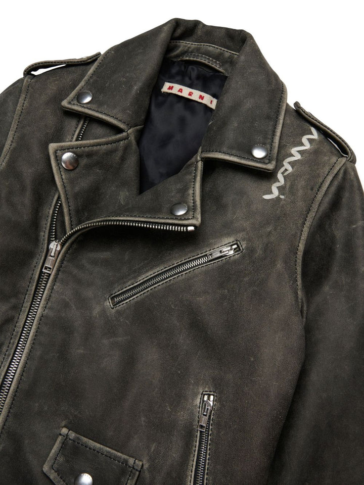 Marni Kids
Giubbotto nero modello chiodo