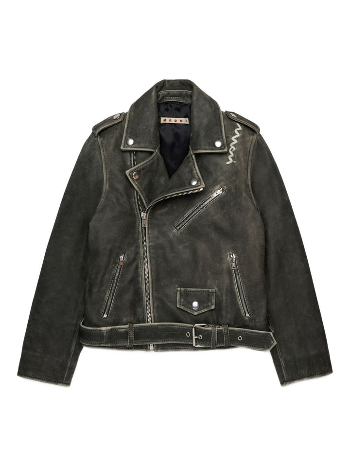 Marni Kids
Giubbotto nero modello chiodo