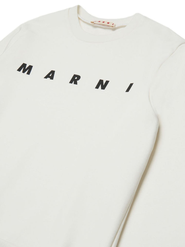 Marni Kids Felpa colore bianco