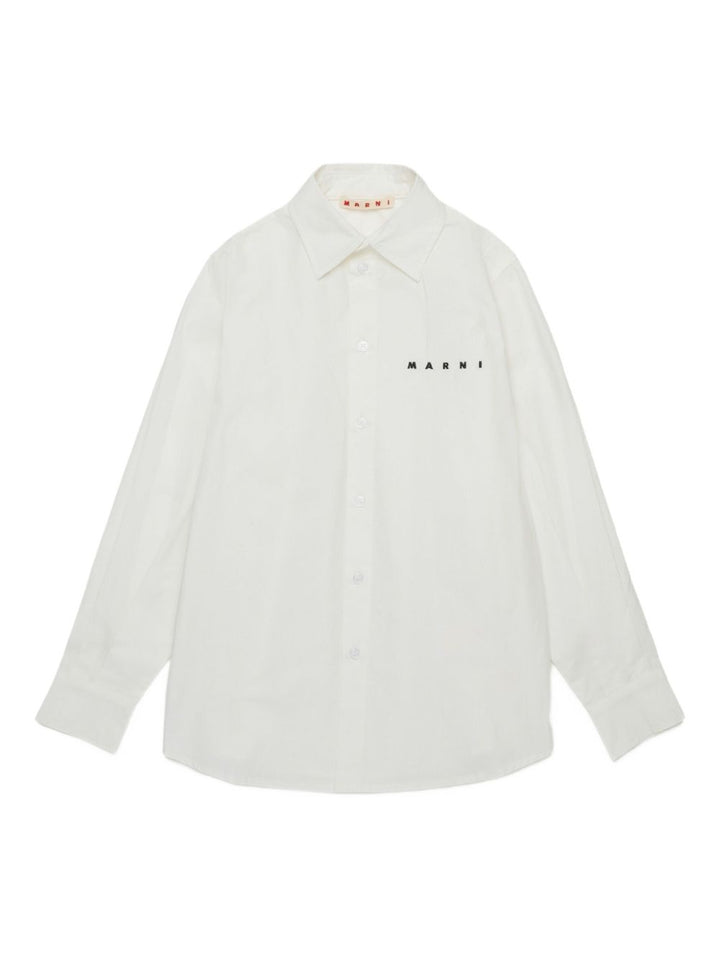 Marni Kids
Camicia bianca con logo