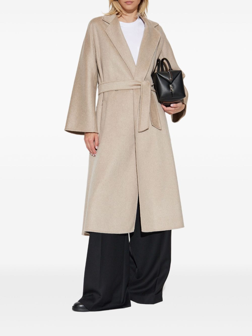 Max Mara
Cappotto a portafoglio Ludmilla con cintura