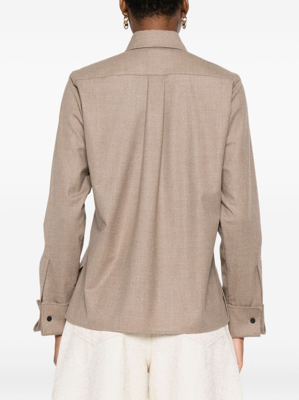 Max Mara
Camicia con bottoni sui polsini