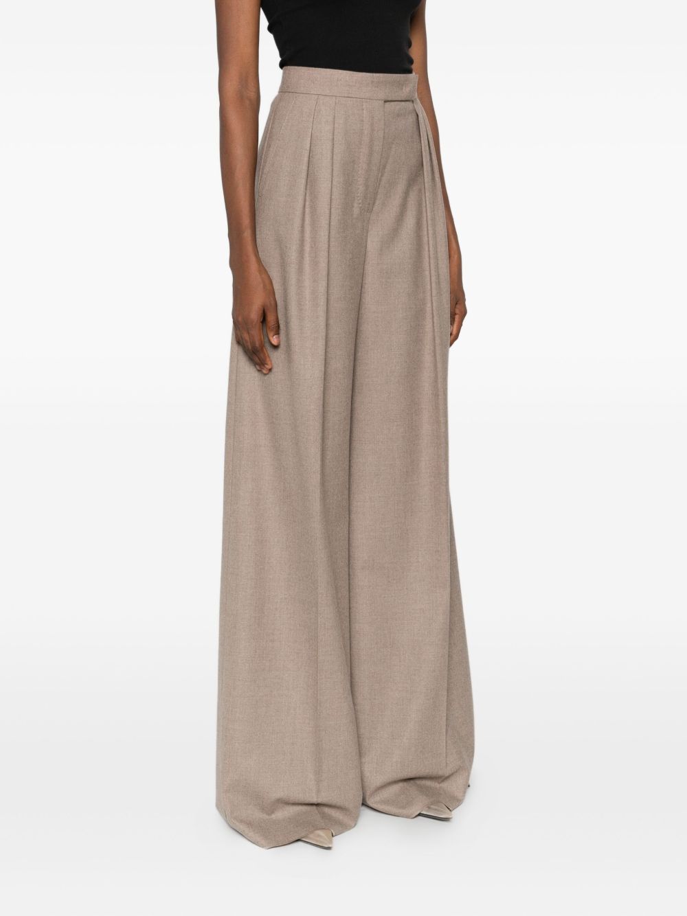 Max Mara Pantaloni con pieghe