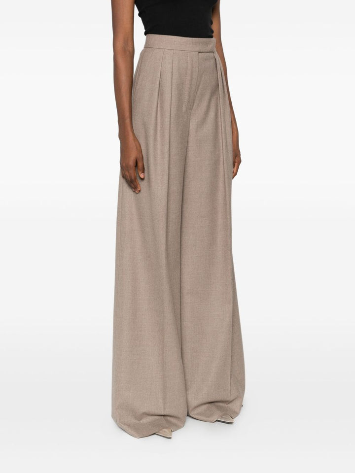 Max Mara Pantaloni con pieghe