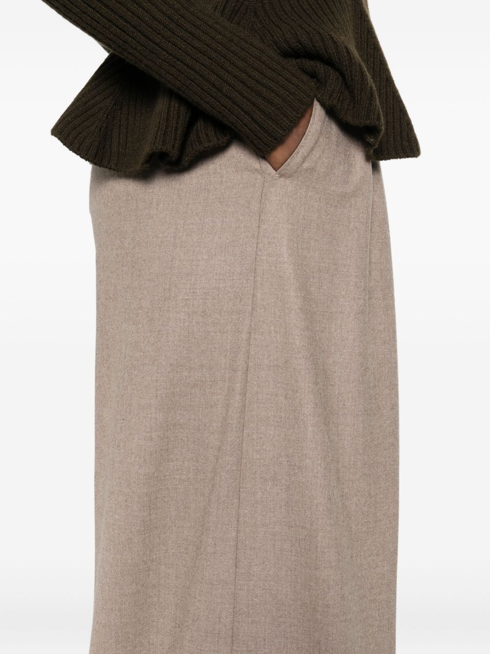 Max Mara Pantaloni con pieghe