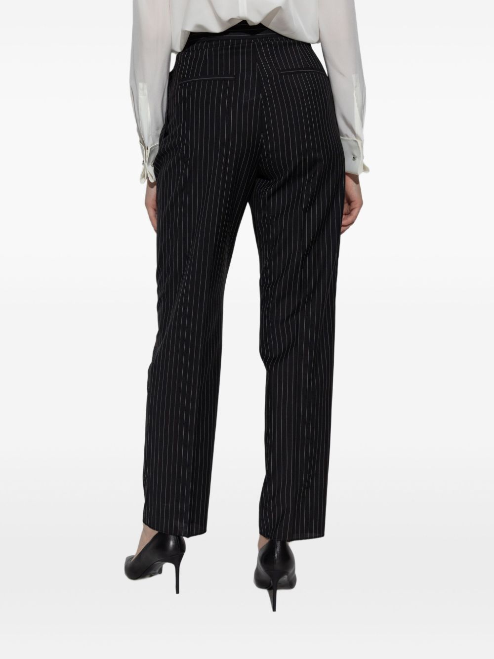 Max Mara
Pantaloni gessati in lana