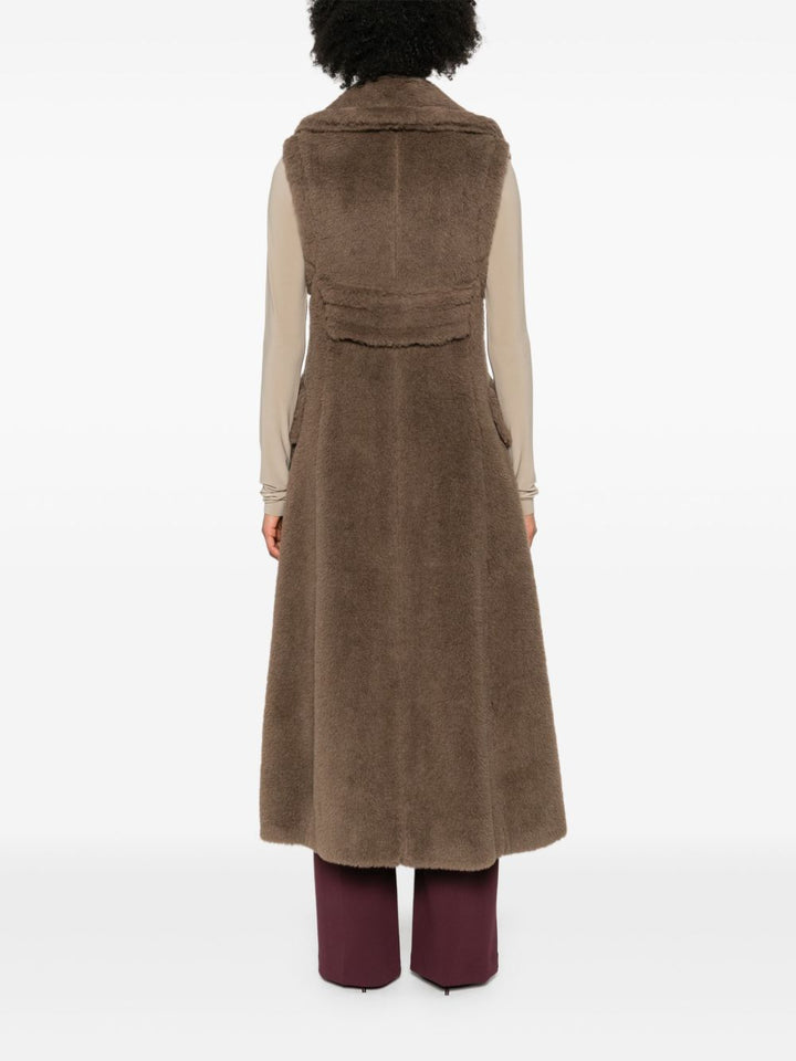 Max Mara
Cappotto smanicato doppiopetto Boario