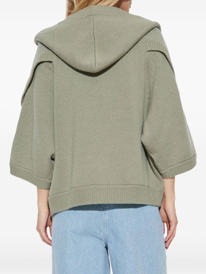 Max Mara
Cardigan con cappuccio
