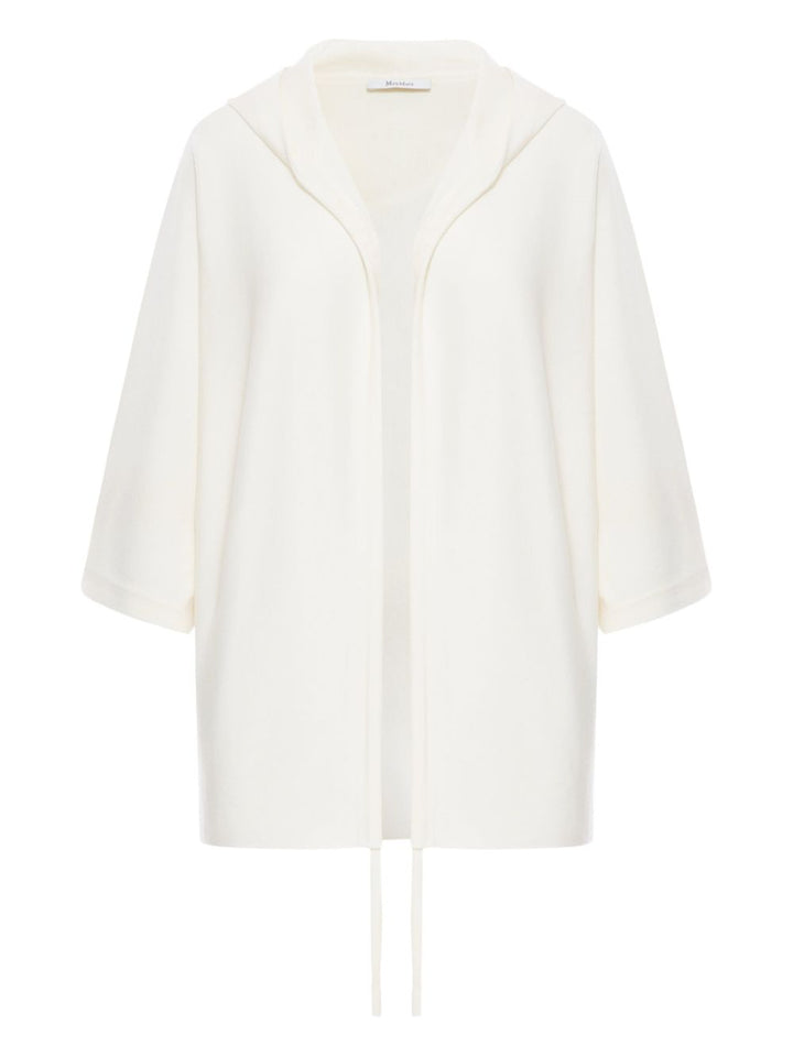 Max Mara
Cardigan in lana con cappuccio