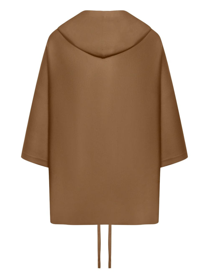 Max Mara
Cardigan in lana con cappuccio