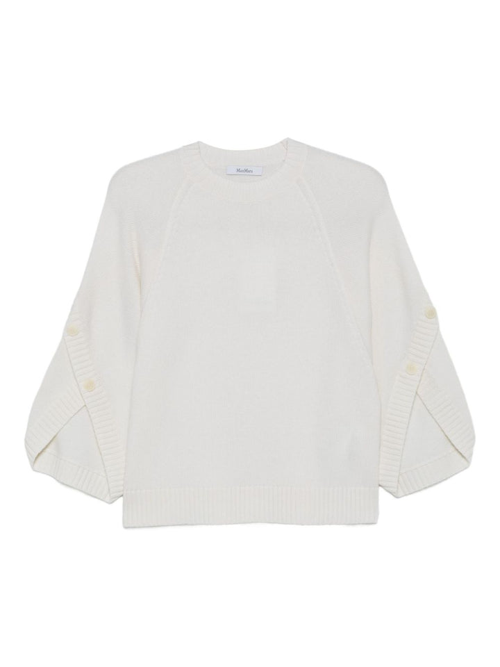 Max Mara
Maglia misto lana-cashmere bianco