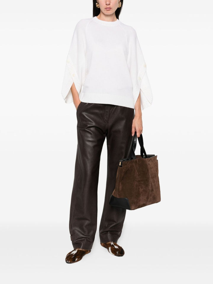 Max Mara
Maglia misto lana-cashmere bianco