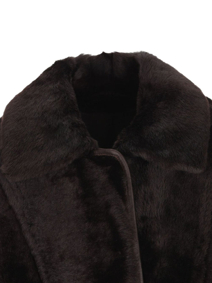 Max Mara Cappotto reversibile in pelle