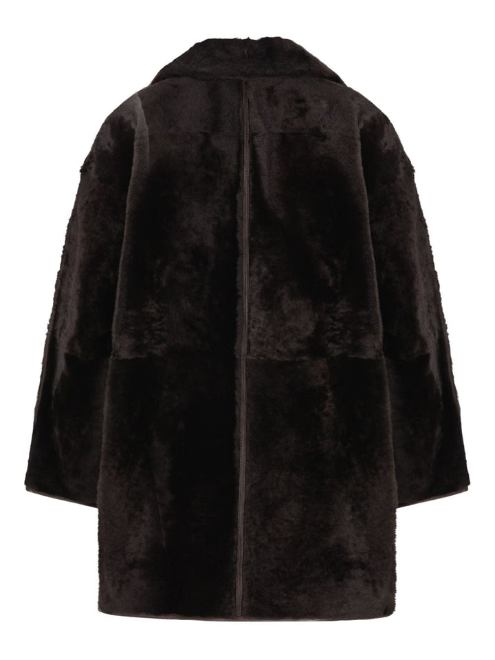 Max Mara Cappotto reversibile in pelle