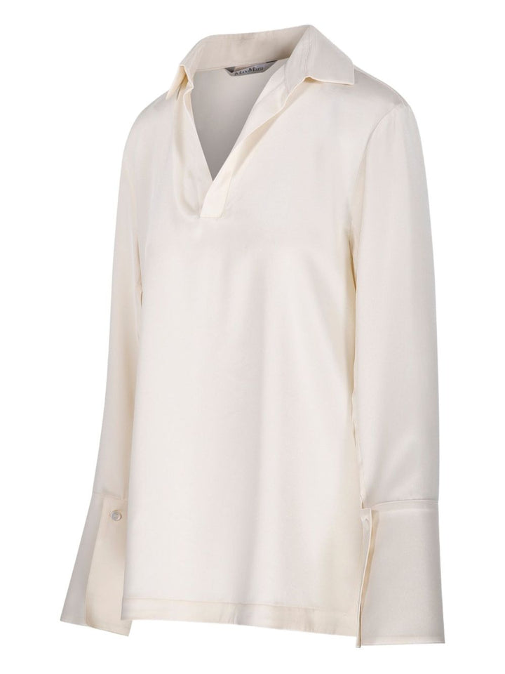 Max Mara Blusa con scollo a V