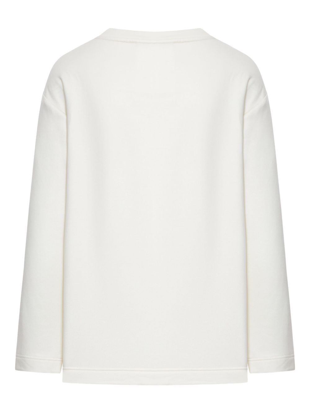 Max Mara
Felpa con logo goffrato