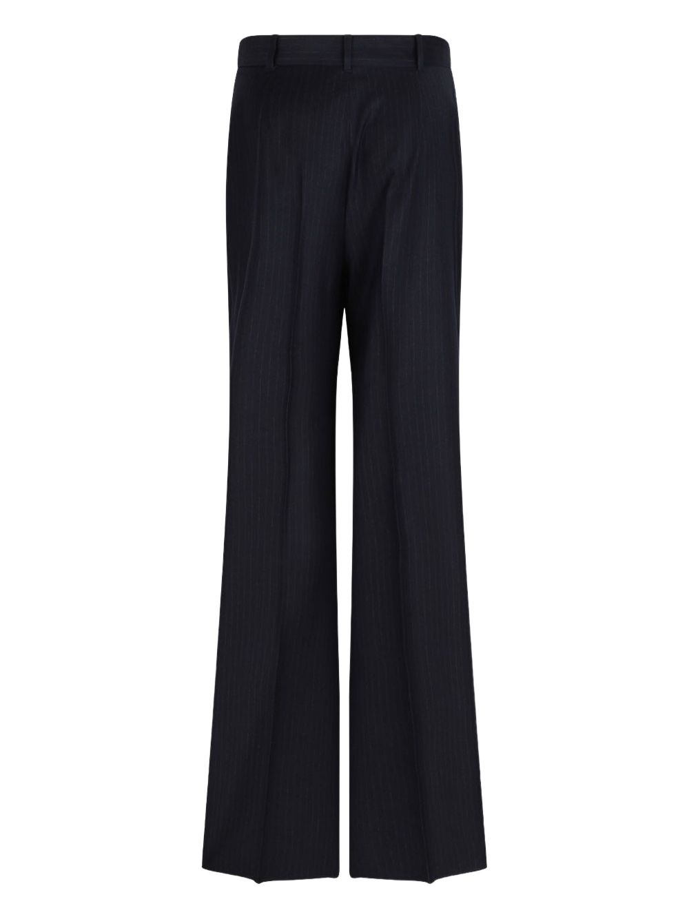 Max Mara Pantaloni a palazzo gessati