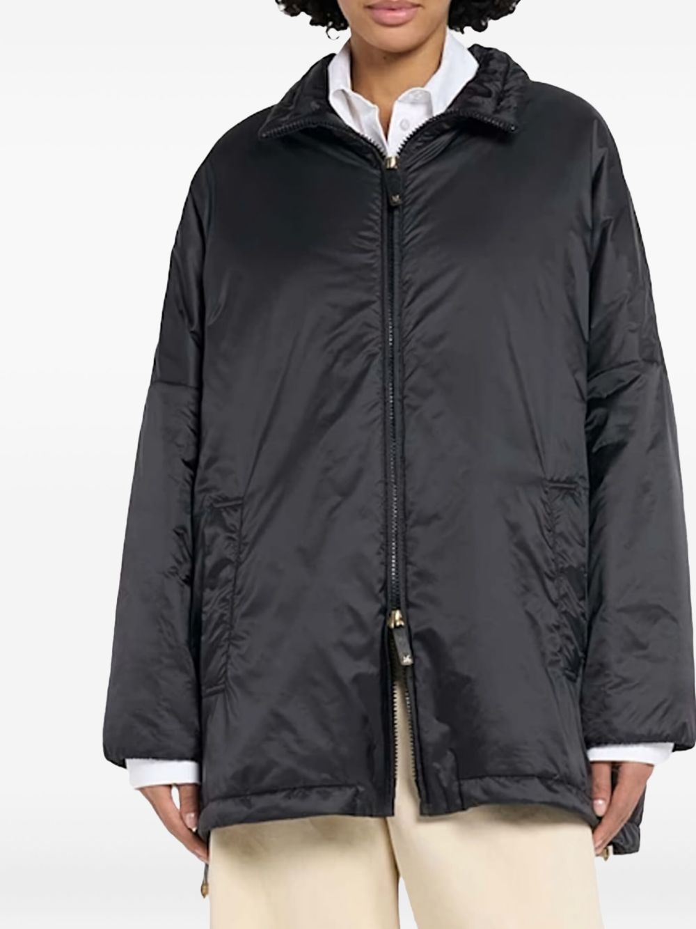 Max Mara Giacca con zip a collo alto