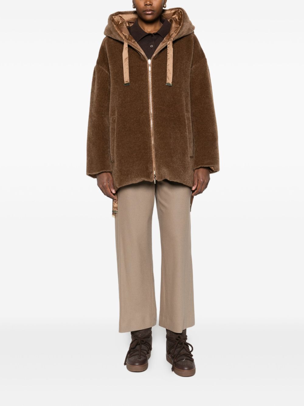 Max Mara
Cappotto Olivia con cappuccio