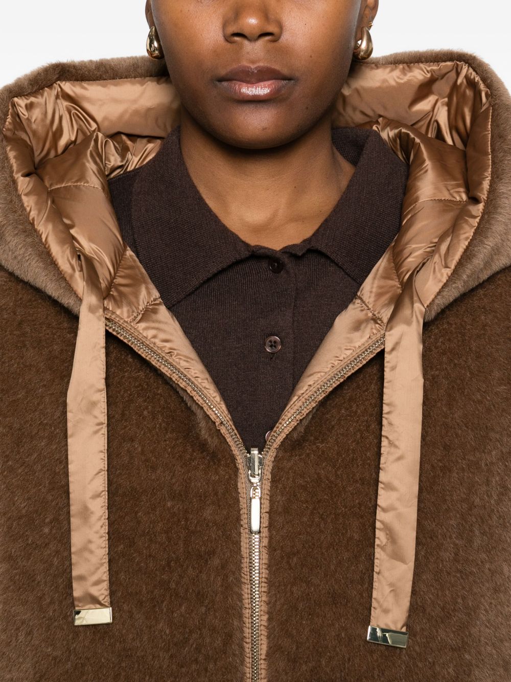 Max Mara
Cappotto Olivia con cappuccio