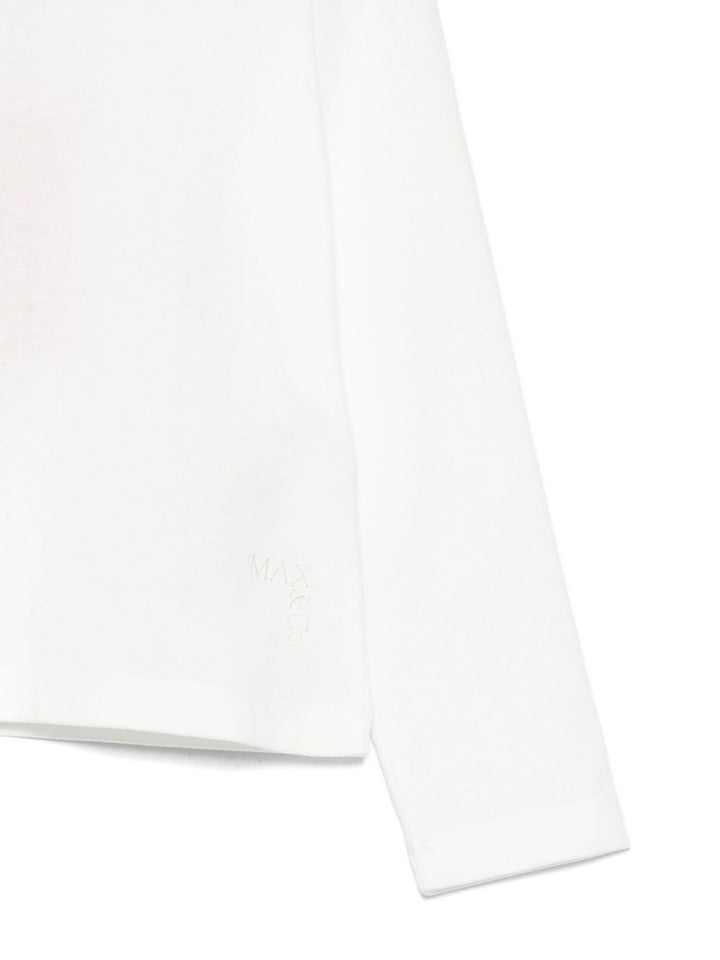 MAX&Co. Kids Top con collo a lupetto e maniche lunghe