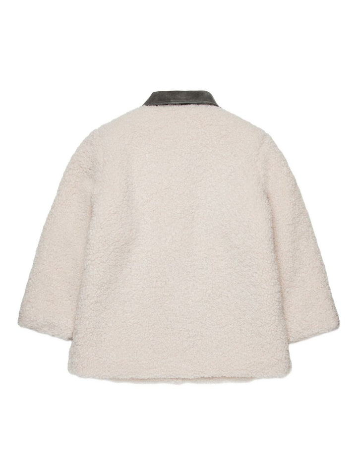 MAX&Co. Kids Giacca in shearling sintetico