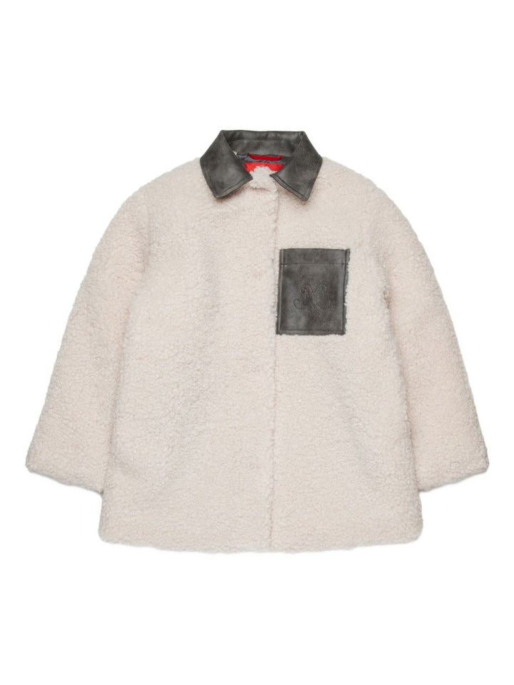 MAX&Co. Kids Giacca in shearling sintetico