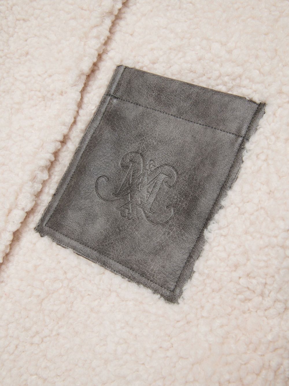 MAX&Co. Kids Giacca in shearling sintetico