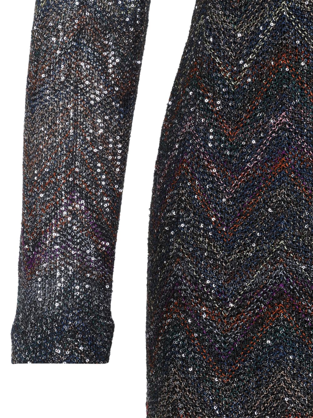 Missoni
Abito nero in maglia a zig-zag