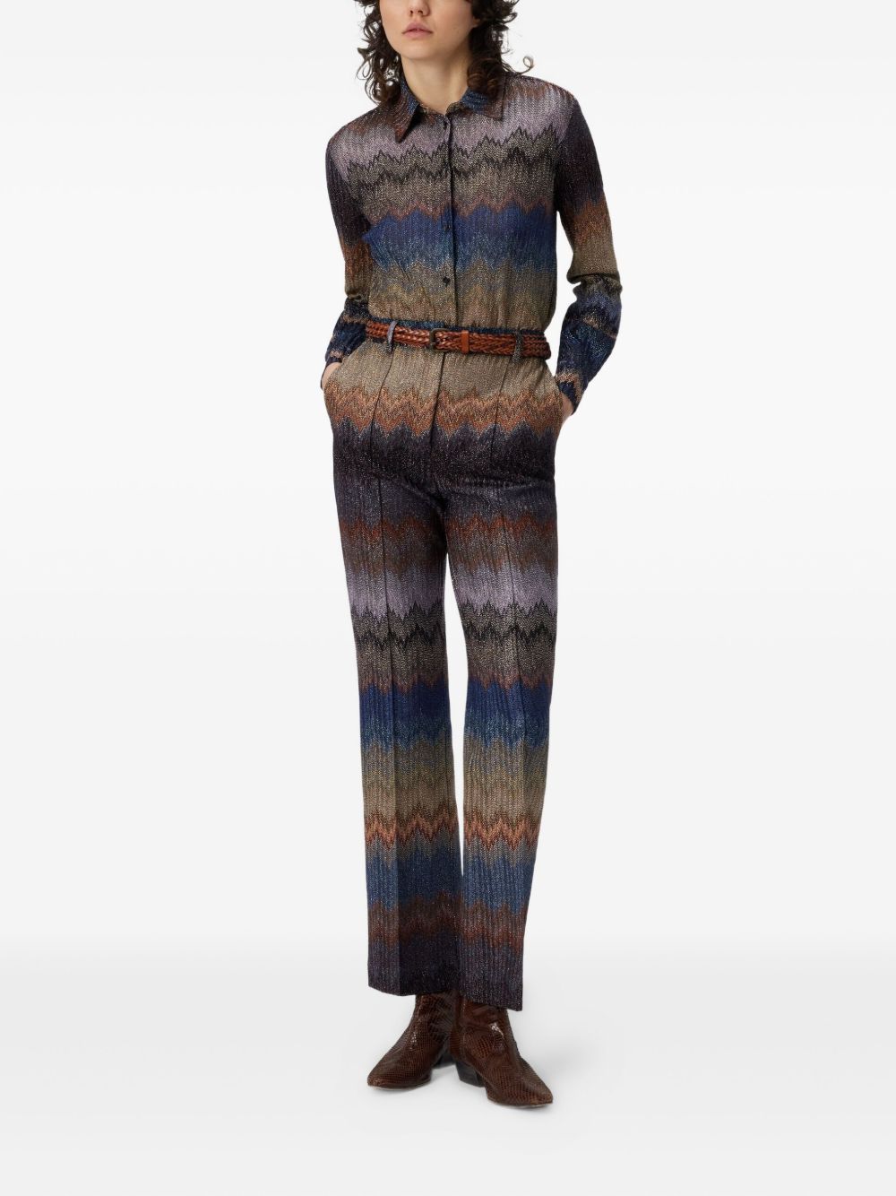 Missoni
Pantaloni effetto glitter