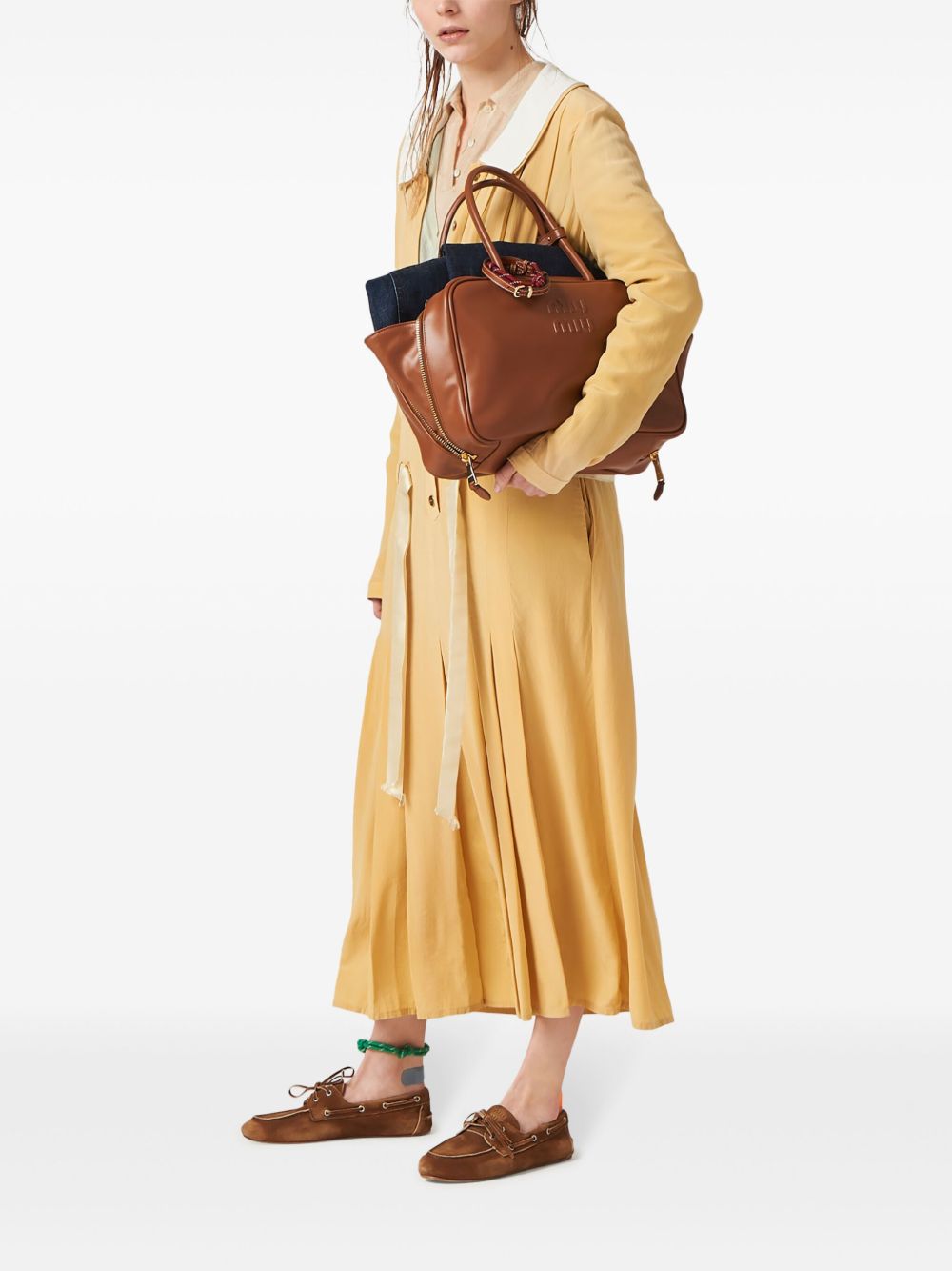 Miu Miu
Borsa tote Beau in pelle