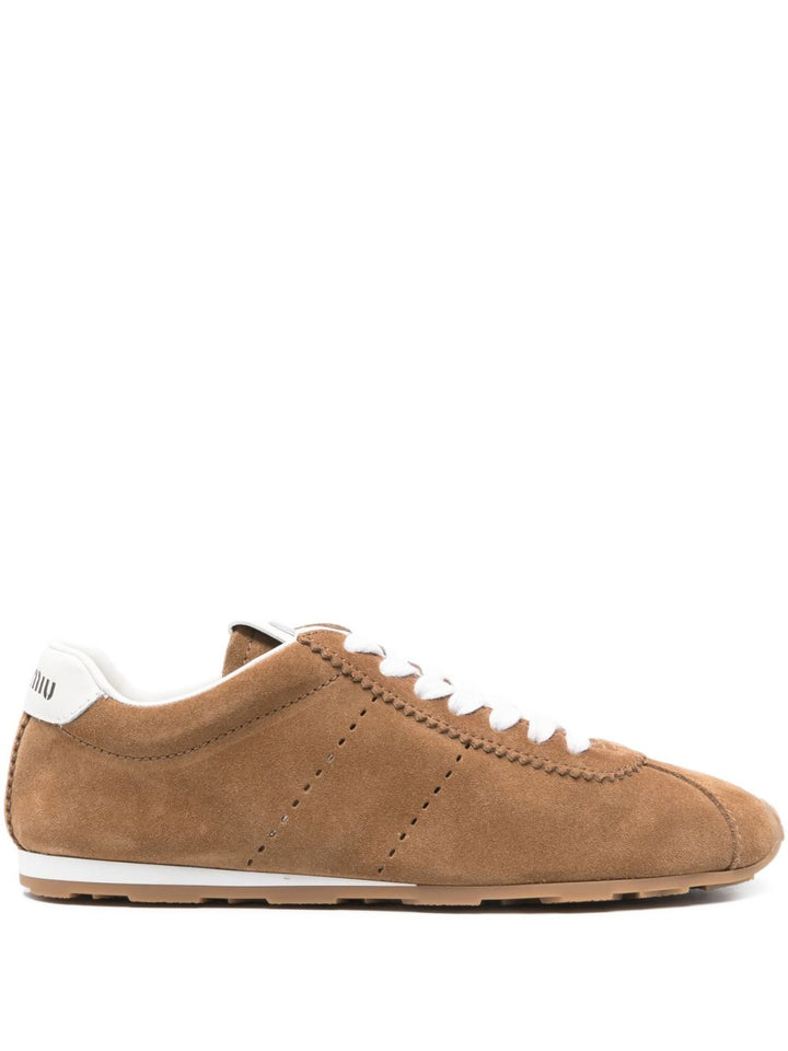 Miu Miu
Sneakers in pelle scamosciata
