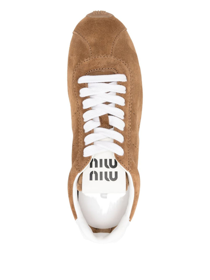Miu Miu
Sneakers in pelle scamosciata