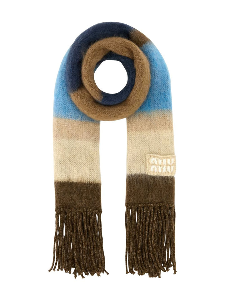 Miu Miu
Sciarpa con ricamo