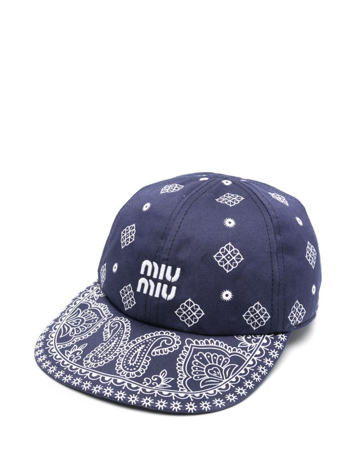 Miu Miu
Cappello con logo