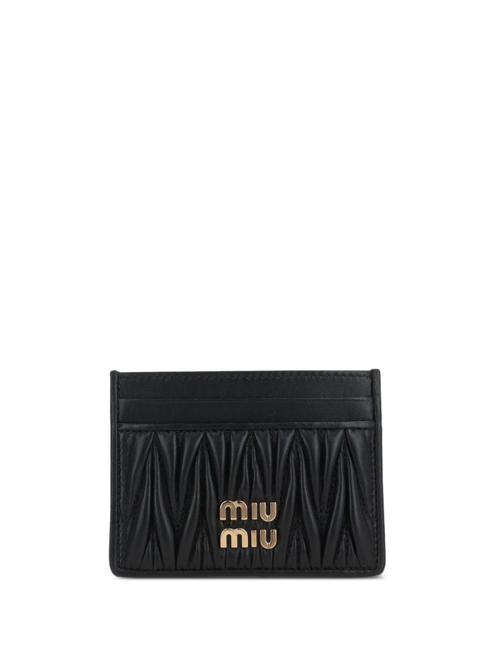 Miu Miu
Portacarte in pelle matelassé
nero