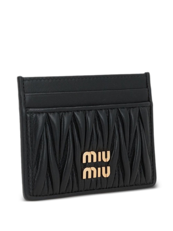 Miu Miu
Portacarte in pelle matelassé
nero