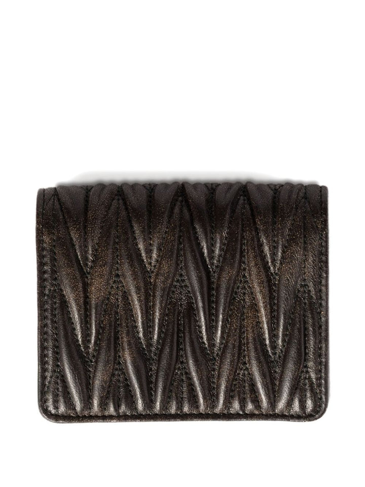 Miu Miu
Portafoglio in pelle matelassé