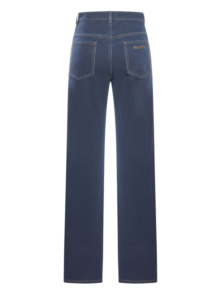 Miu Miu
Jeans con ricamo