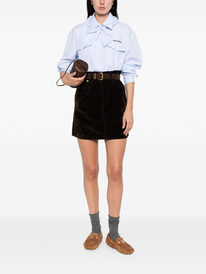 Miu Miu
Minigonna in velluto